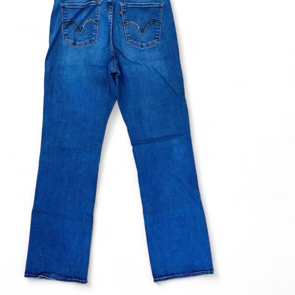 Levi’s 512 Perfectly Slimming Boot Cut Studded Pockets Womens Jeans size 8 Sz 29 - Picture 7 of 8